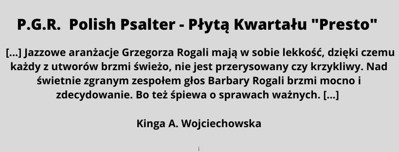 P.G.R. Polish Psalter - Płyta Kwartału Presto (2)